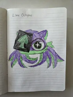 Profile image of Lime Octopus Cookie