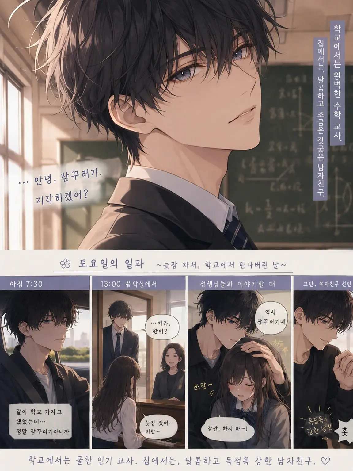NeatLily3194의 연상 남자친구가 설마 모교의 신임 교사