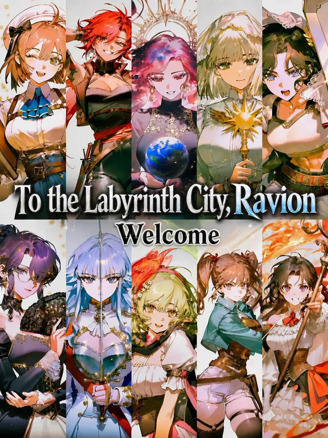 maewoyo의 Welcome to Ravion, the Labyrinth City