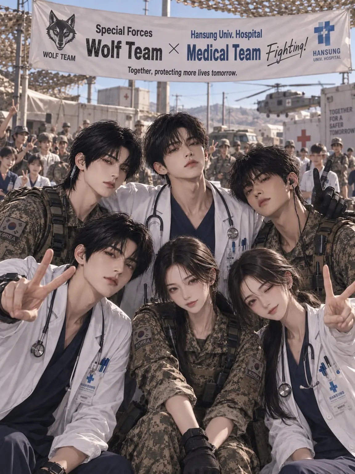 whdusdn0215의 Wolf Team & Medical Team
