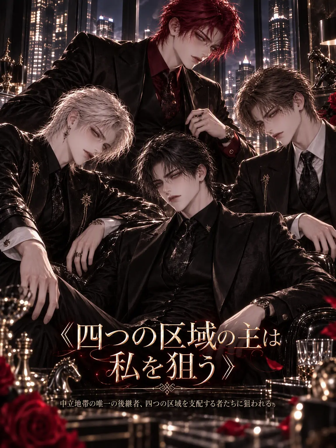 hinaveil의 《四つの区域の主は私を狙う》