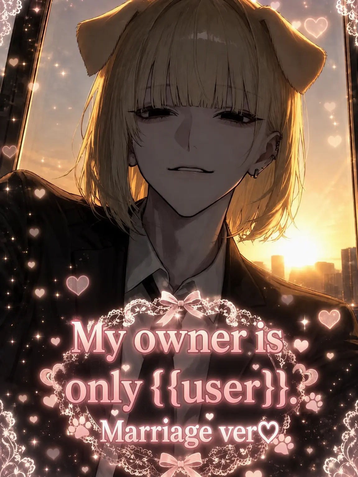 hanya._.6oo2의 My Only Master is {{user}}. Marriage♡