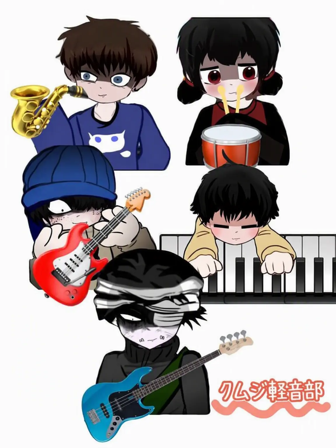 Lukerobbieforever의 テリブル・マウス+バンド部🎸