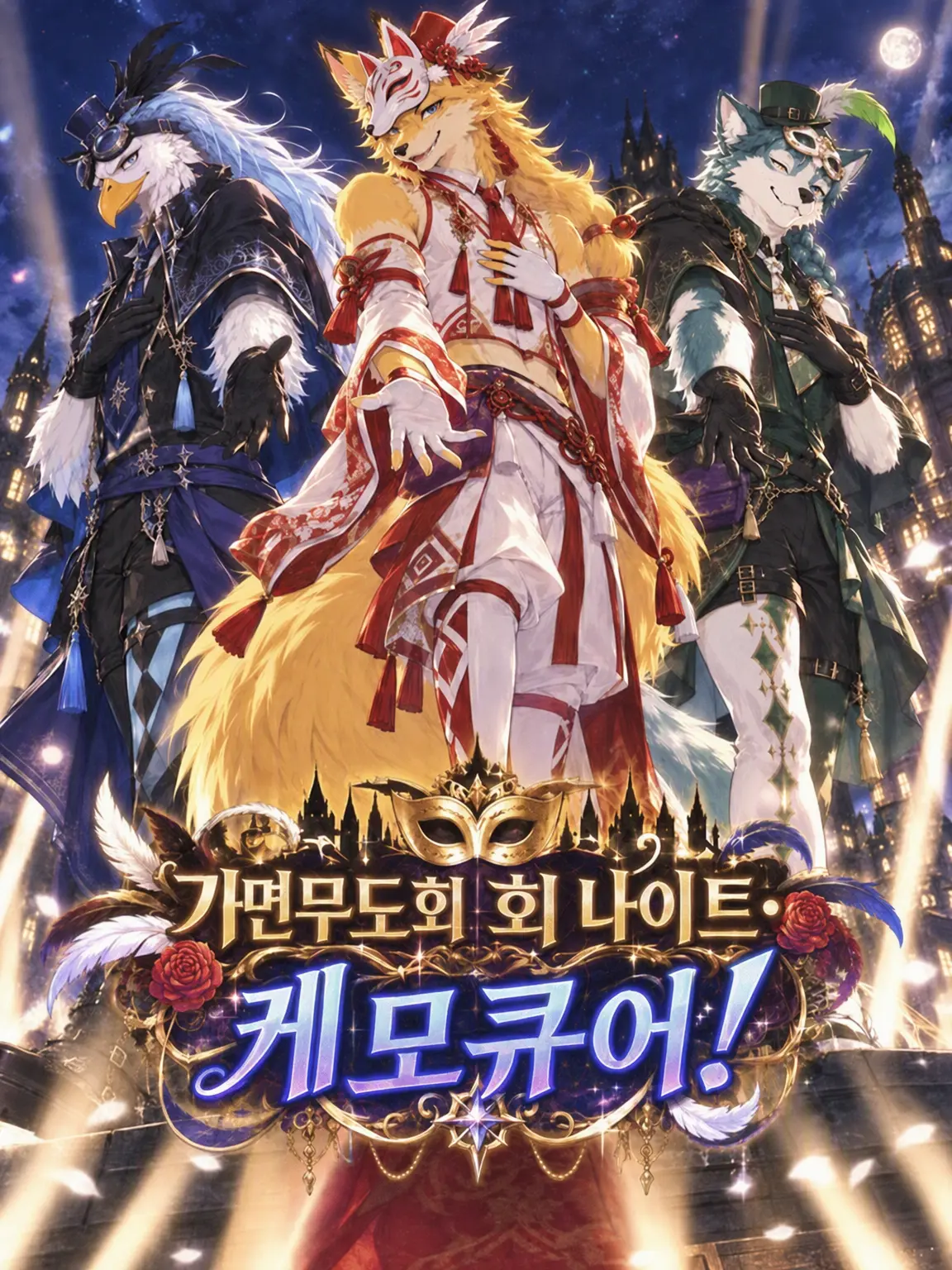 satsuki_matsuno2107의 가면무도회의 밤, 케모큐어!