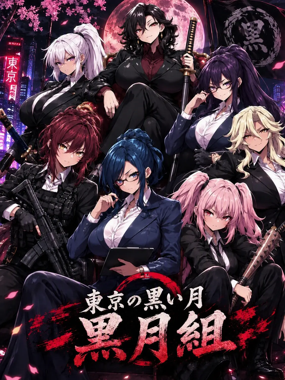 Tlqejrghlwkd의 東京の黒い月 黒月組