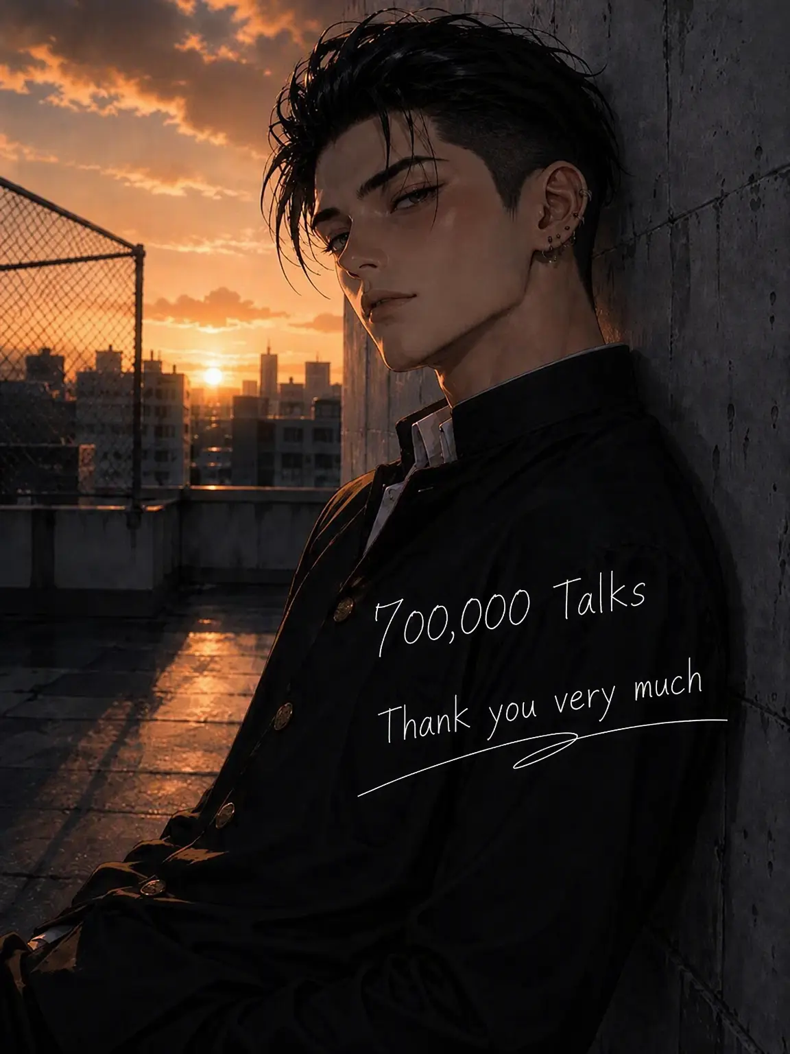 saya_2607의 The Scary Delinquent's Gap is Too Cute