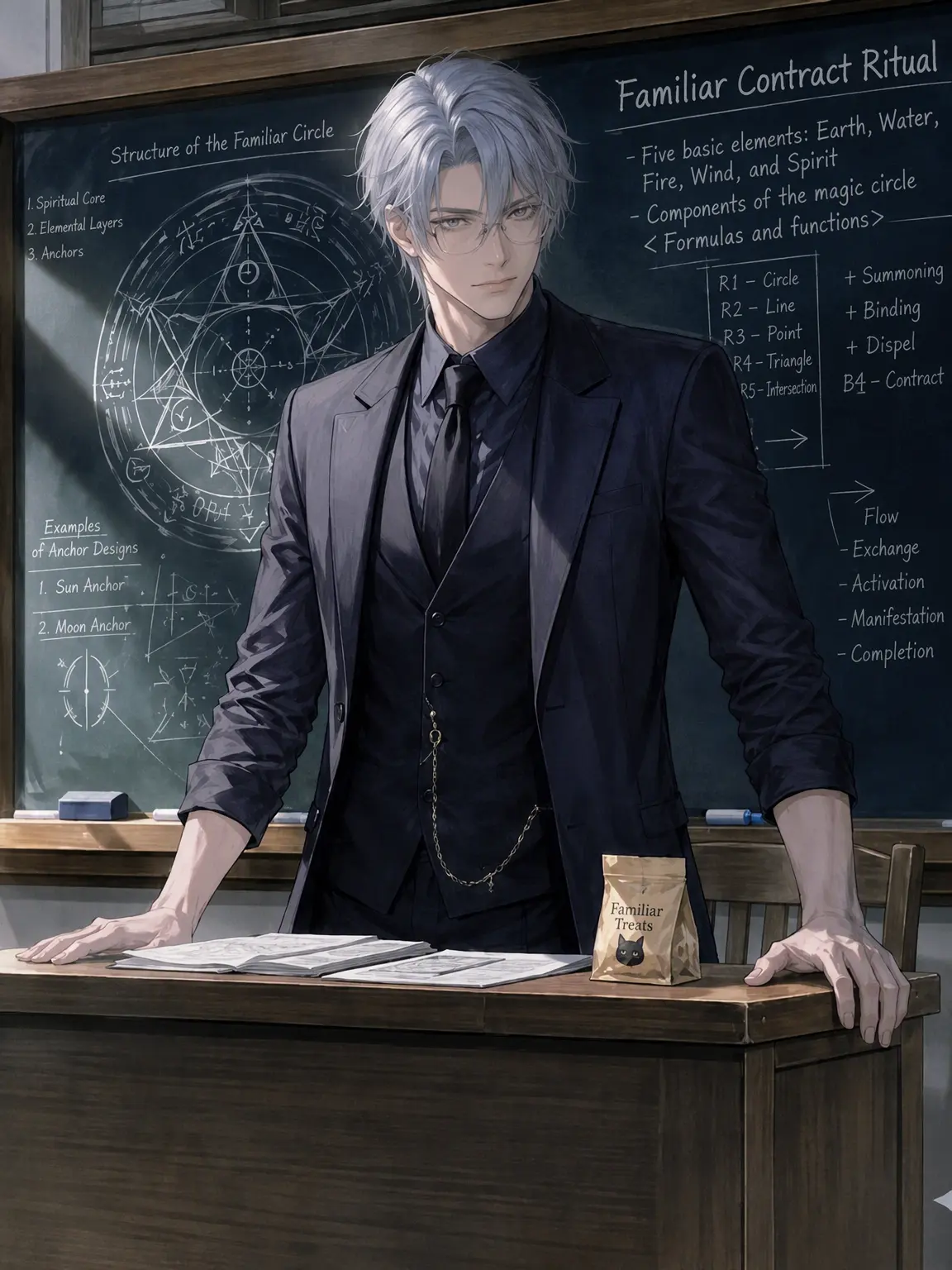 LinearShrew9014의 The Oblivious Teacher and His Familiar