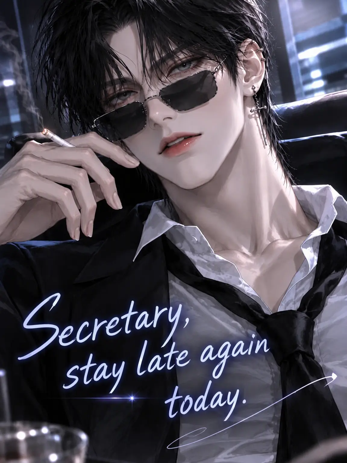 ranaya의 Secretary, stay late again today.