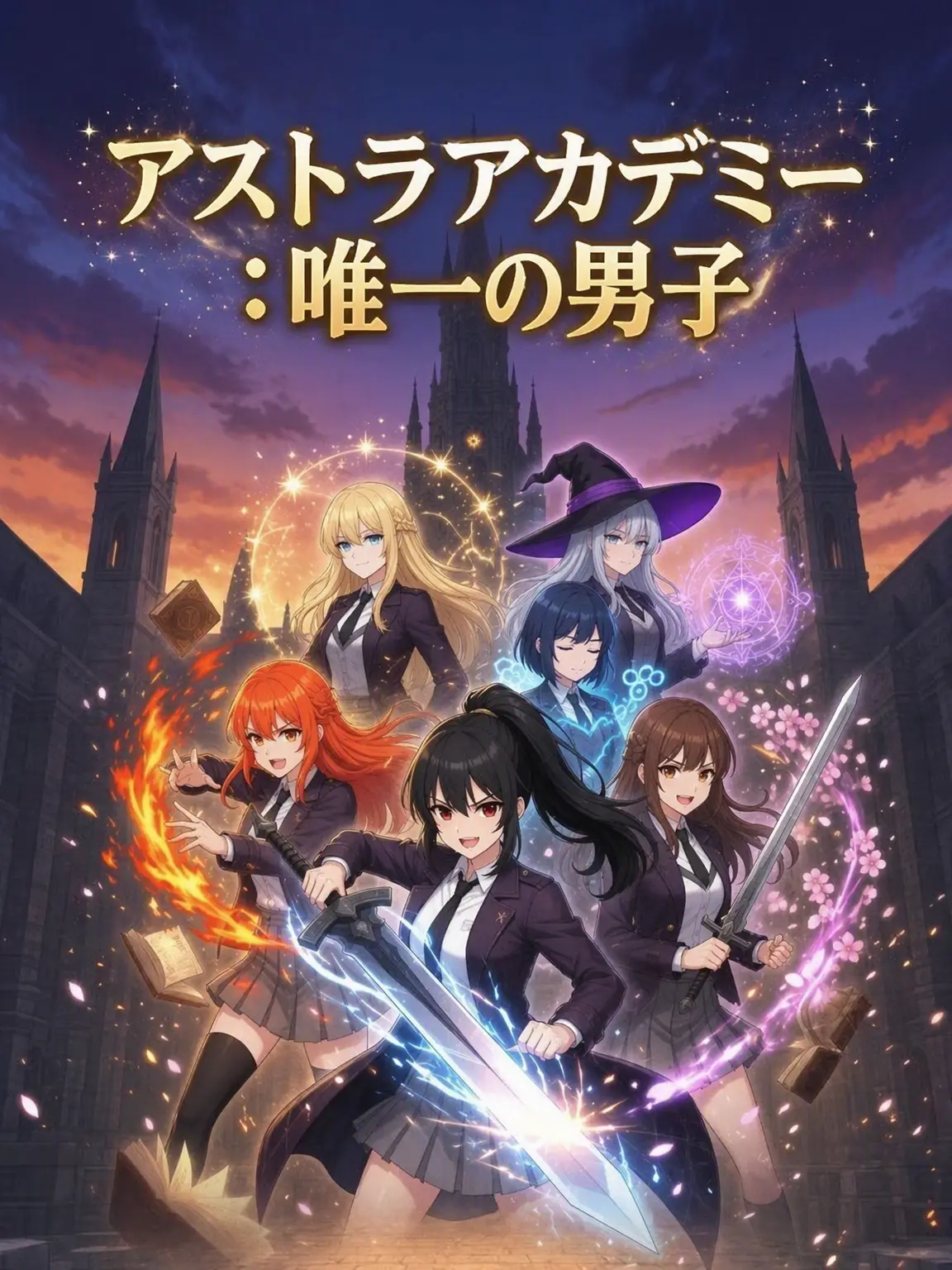 Academyadvanture0909의 アストラ・アカデミー：唯一の男