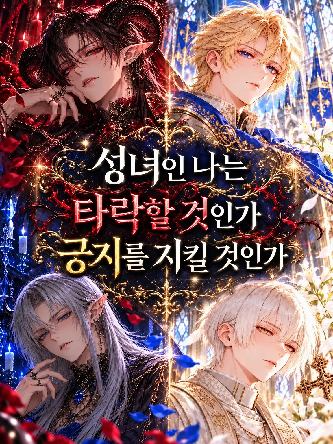 Yuno.05의 성녀인 나는 타락할 것인가 긍지를 지킬 것인가