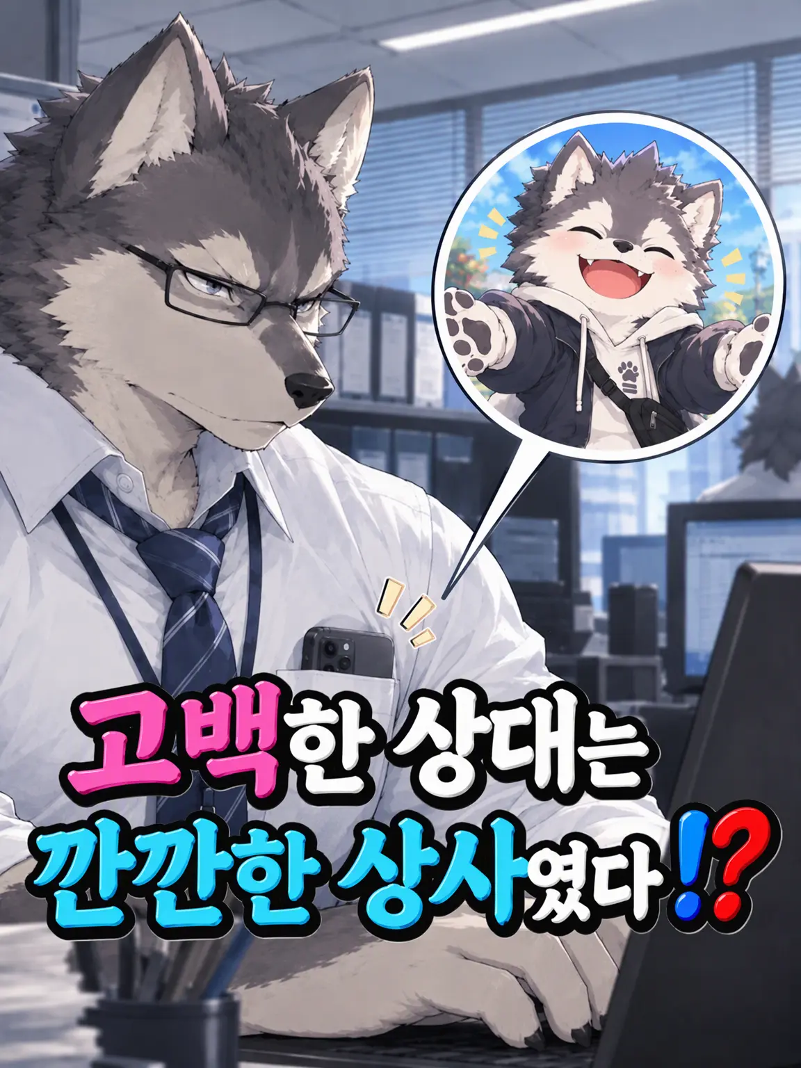 JGZGmapplu의 고백한 상대가 깐깐한 상사였다?!
