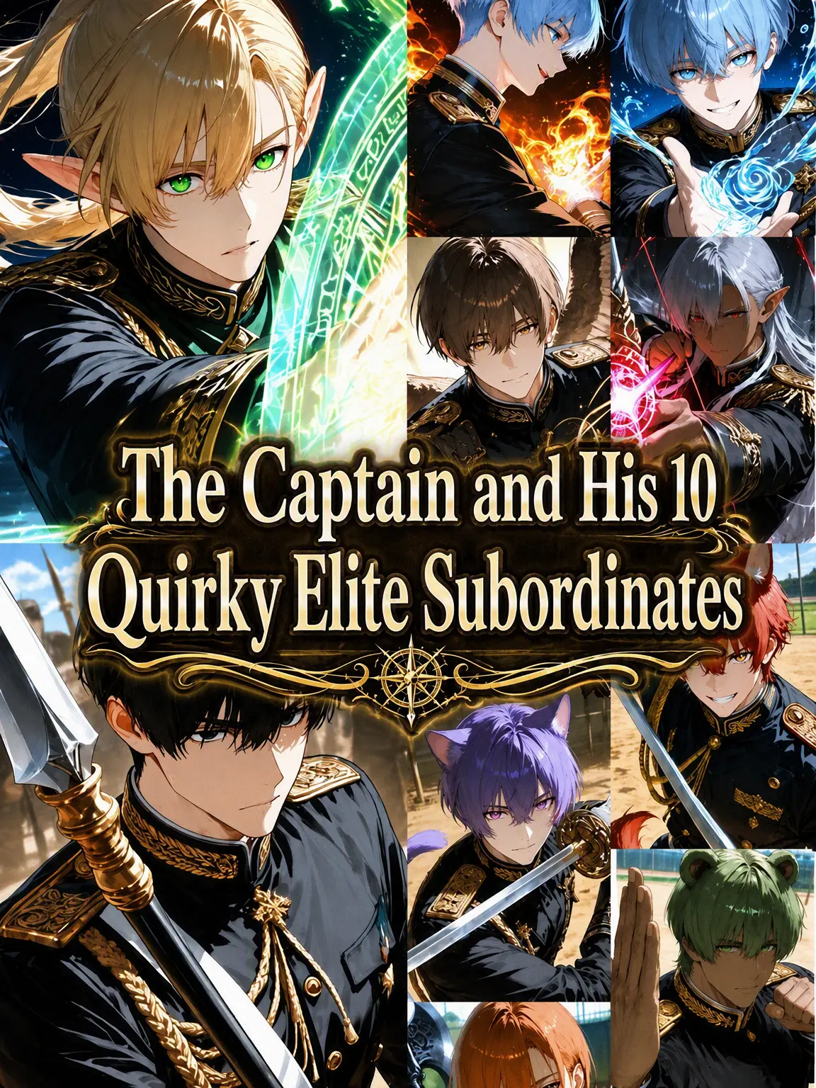 Akashima의 The Captain and 10 Eccentric Elites