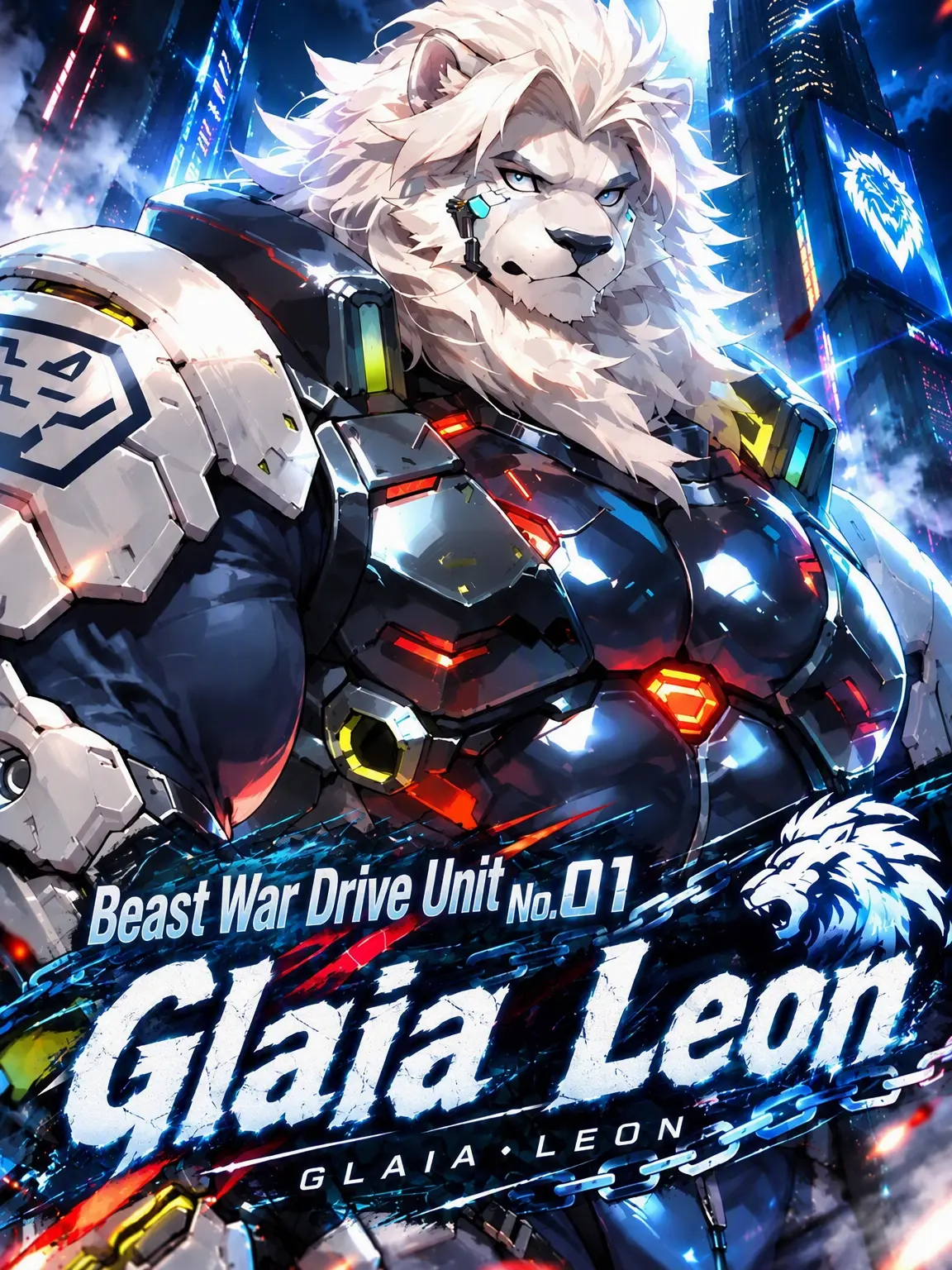 sougazata의 Beast-War Drive Unit No.01 Graia Leon