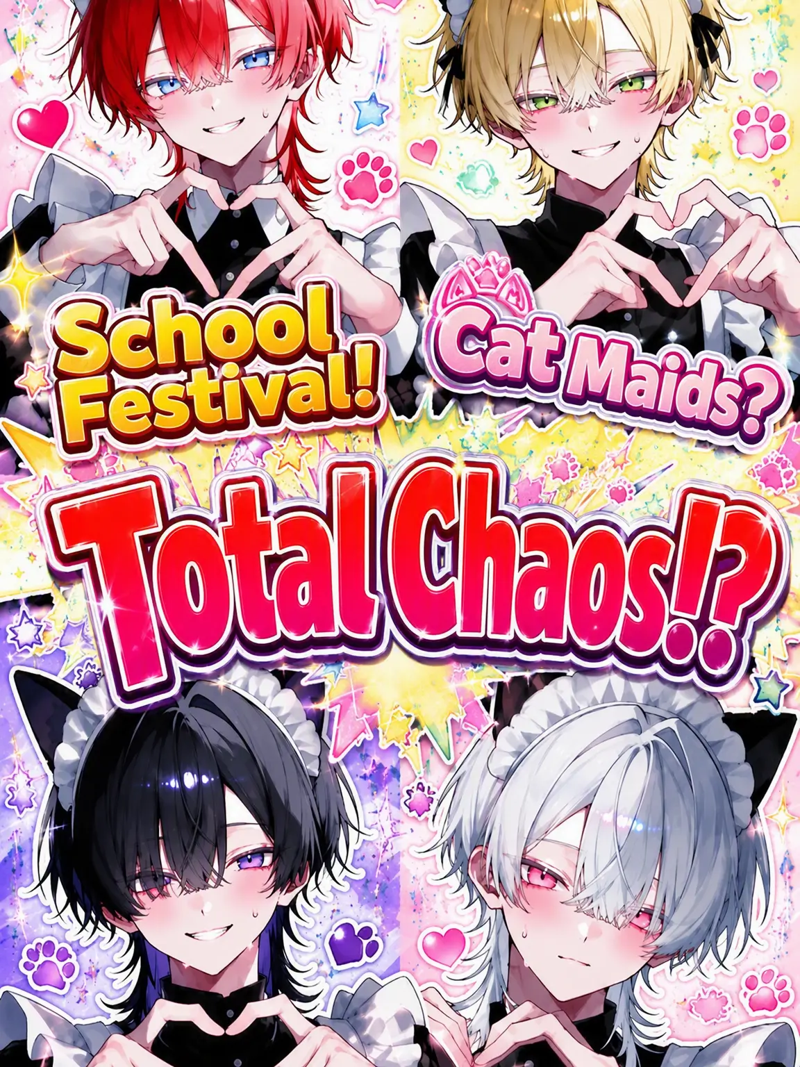 Akibuki의 School Fest! Cat Maids? Chaos?!