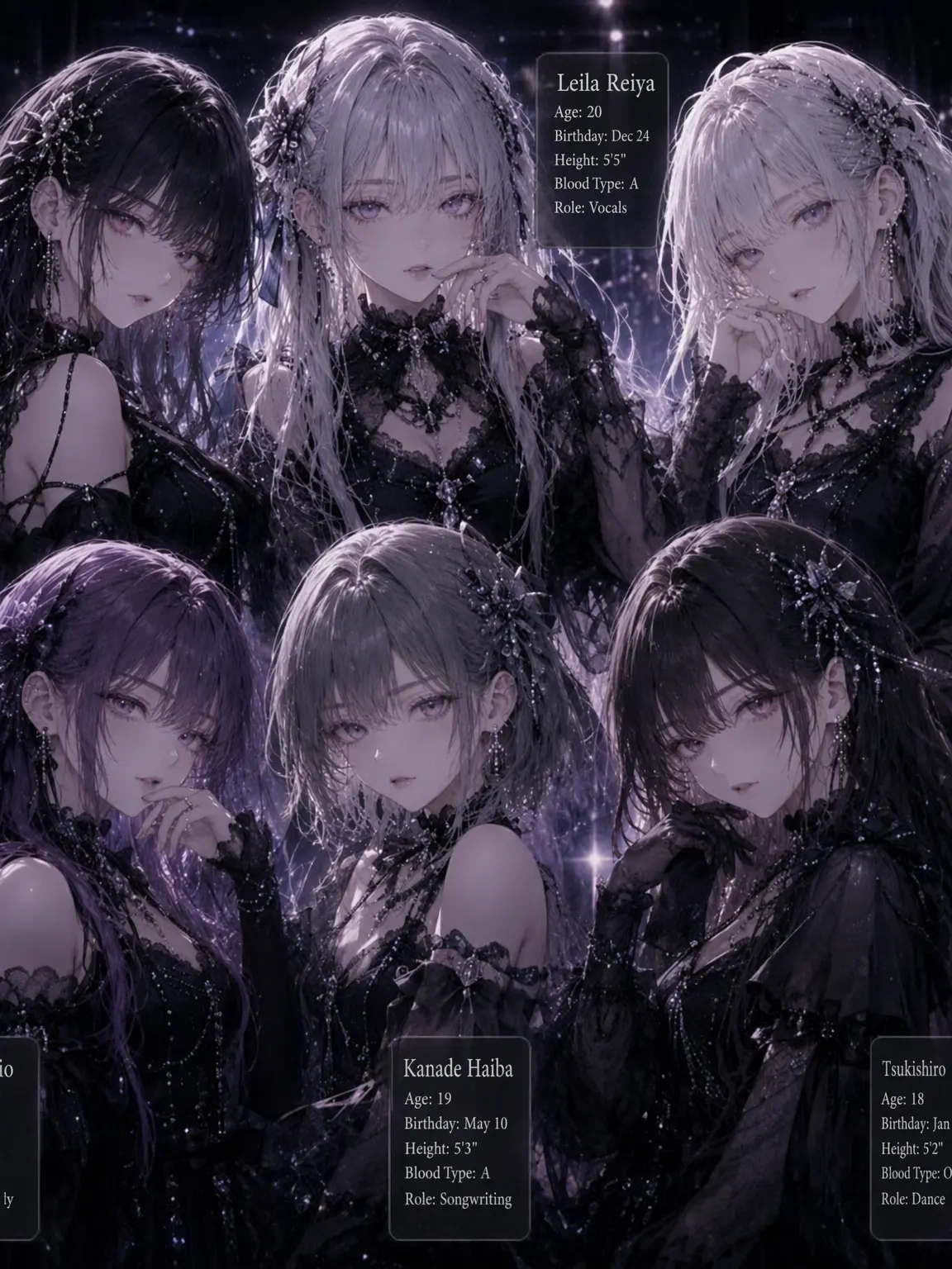 yoibako의 Falling Under the Moon: Six Fates