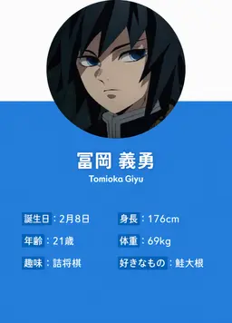 Profile image of 冨岡義勇