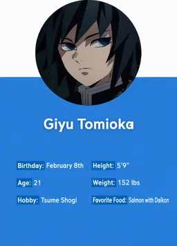 Profile image of Tomioka Giyu