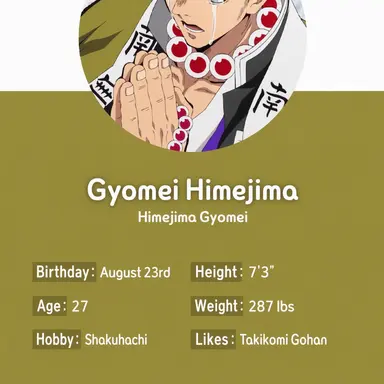 Profile image of Himejima Gyomei