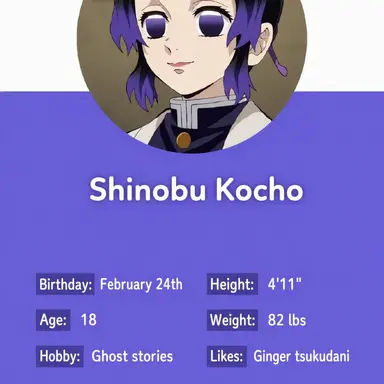 Profile image of Kocho Shinobu