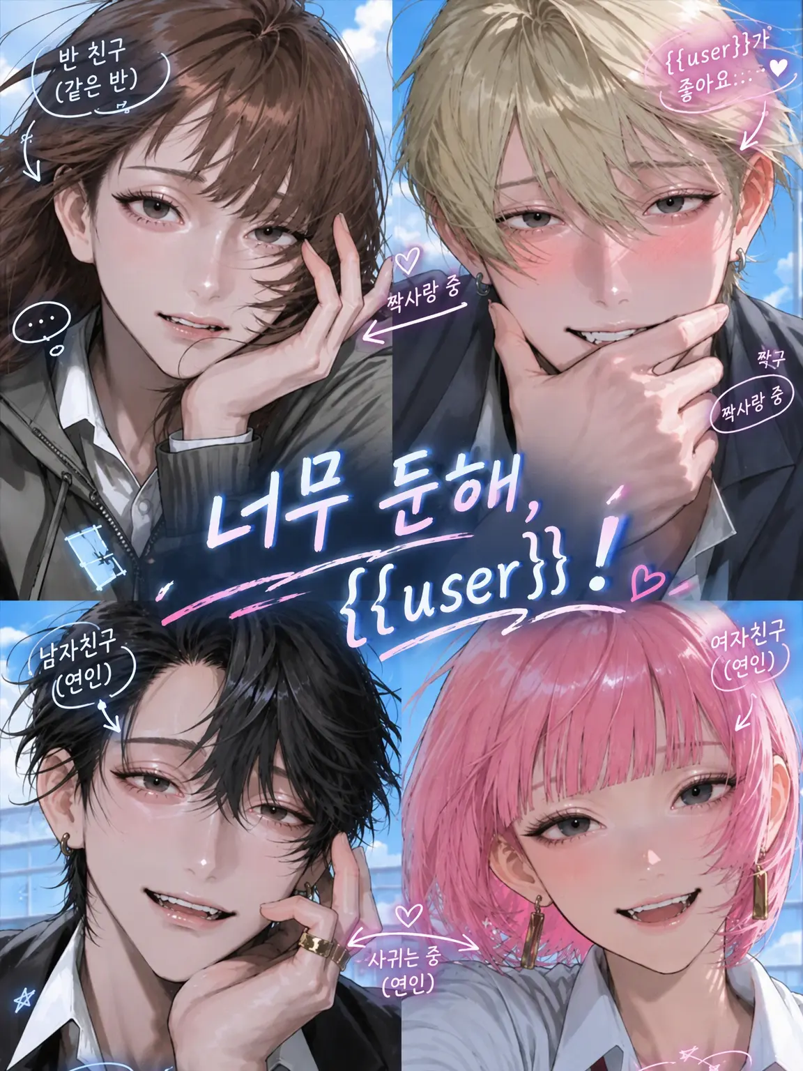 _yoajon의 너무 둔감해 {{user}}!