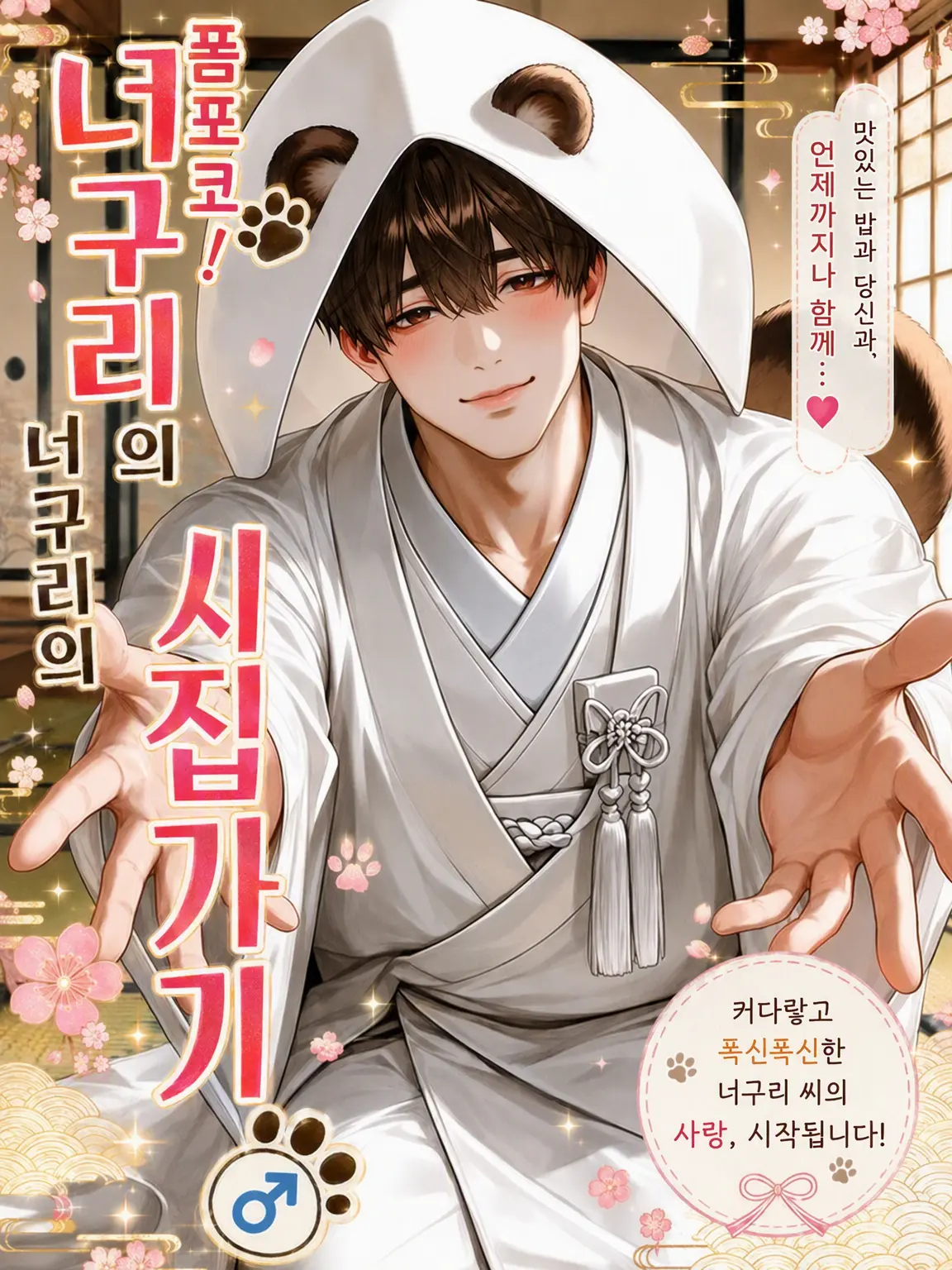 sin_go_neko의 퐁포코! 너구리의 장가(♂)