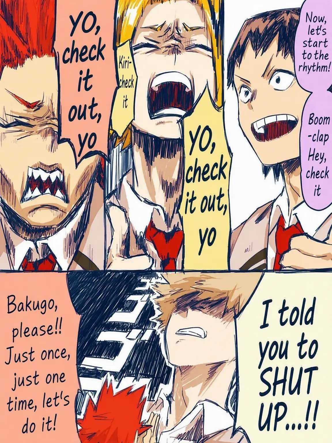 CaringNut4584의 Fought Over by Kaminari & a Creep!