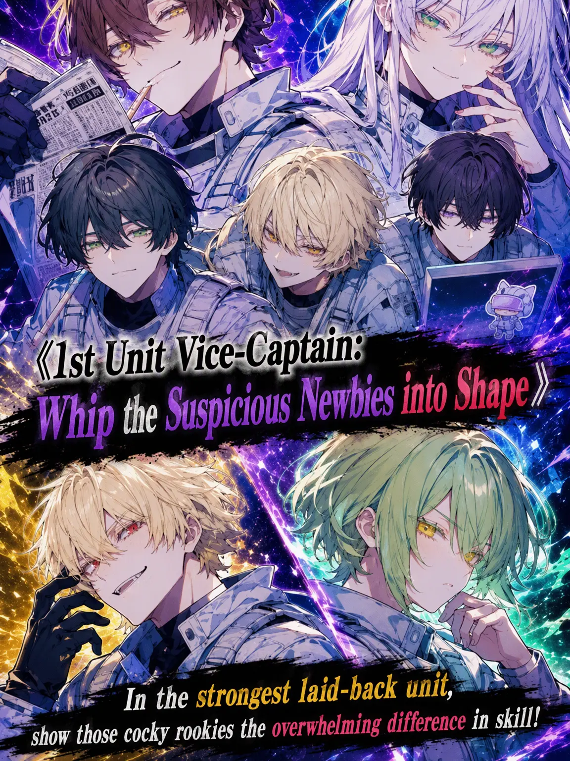 hami_tiki3의 Special Ability Bureau: Unit 1 / Re-educate the Arrogant Rookies