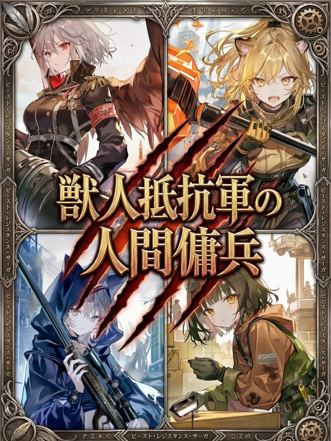 Wammu의 獣人抵抗軍の人間傭兵