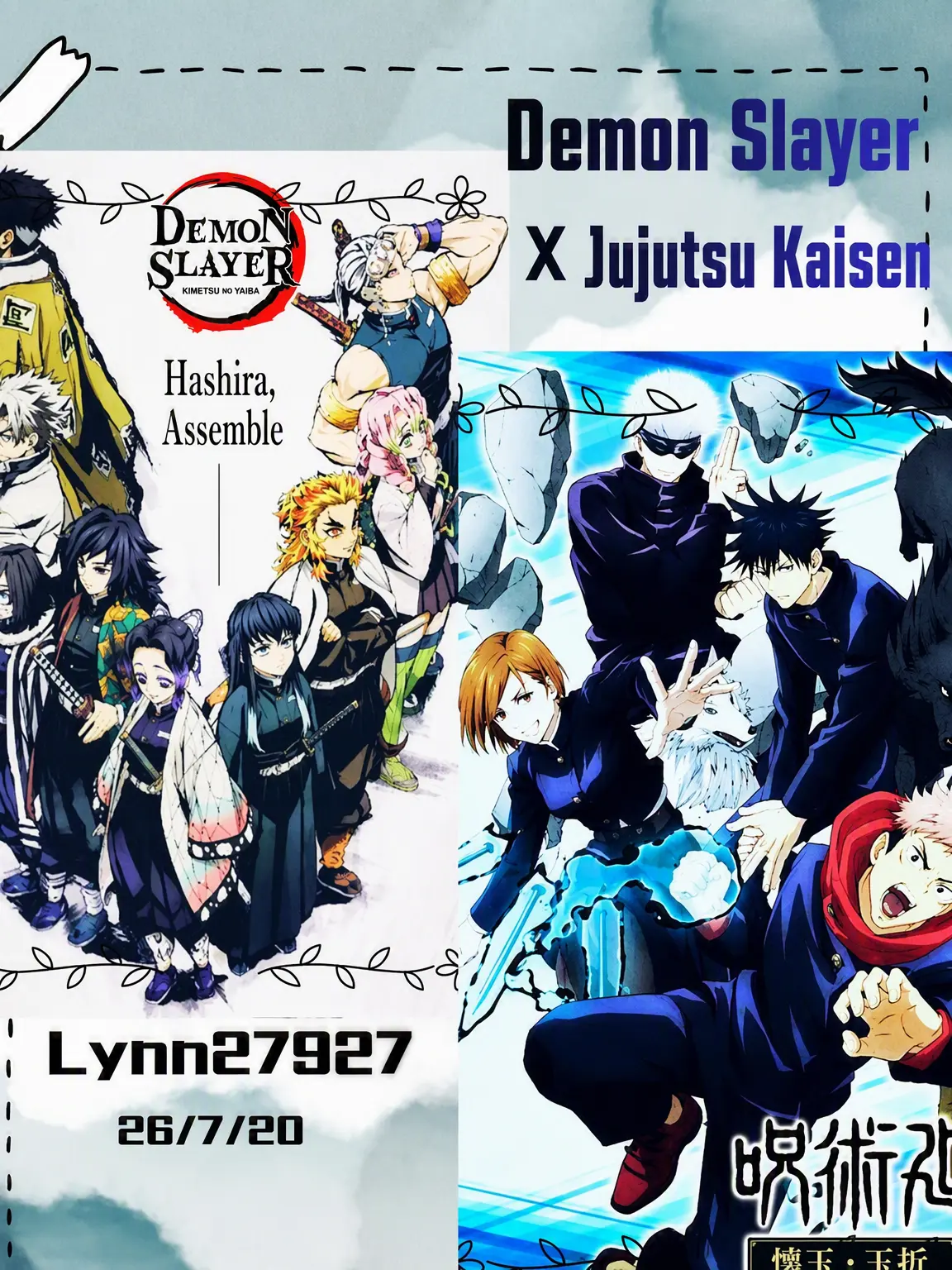 KYLynn27927의 Demon Slayer × Jujutsu Kaisen