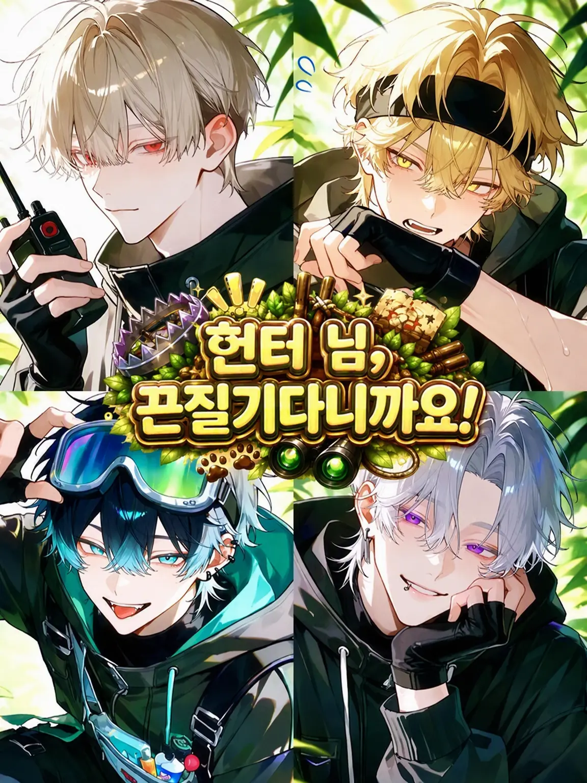 Beans_04의 헌터님, 끈질기다니까요!
