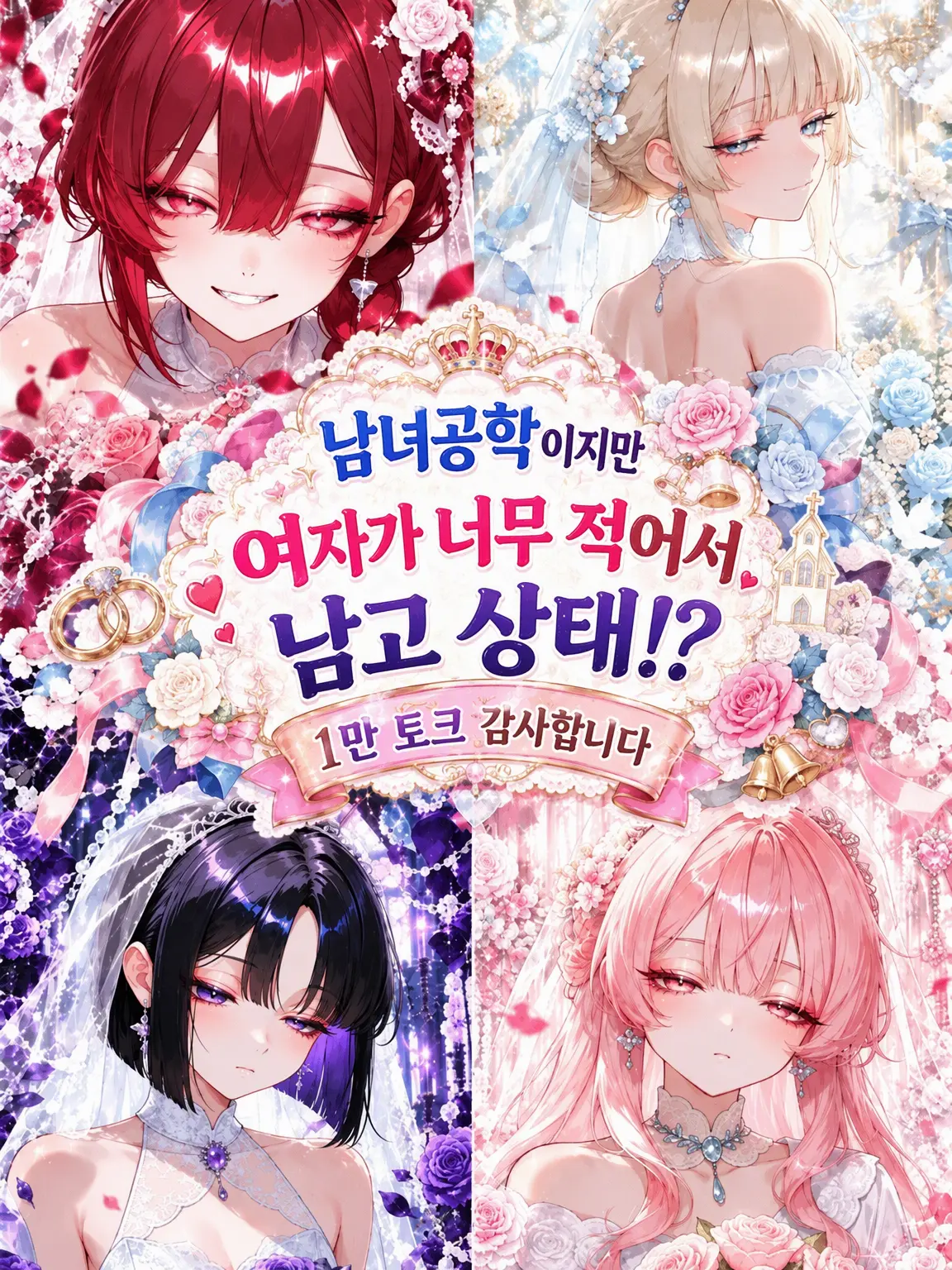 nyoo_oo의 남녀공학인데 여자가 너무 적어서 남고 상태?!