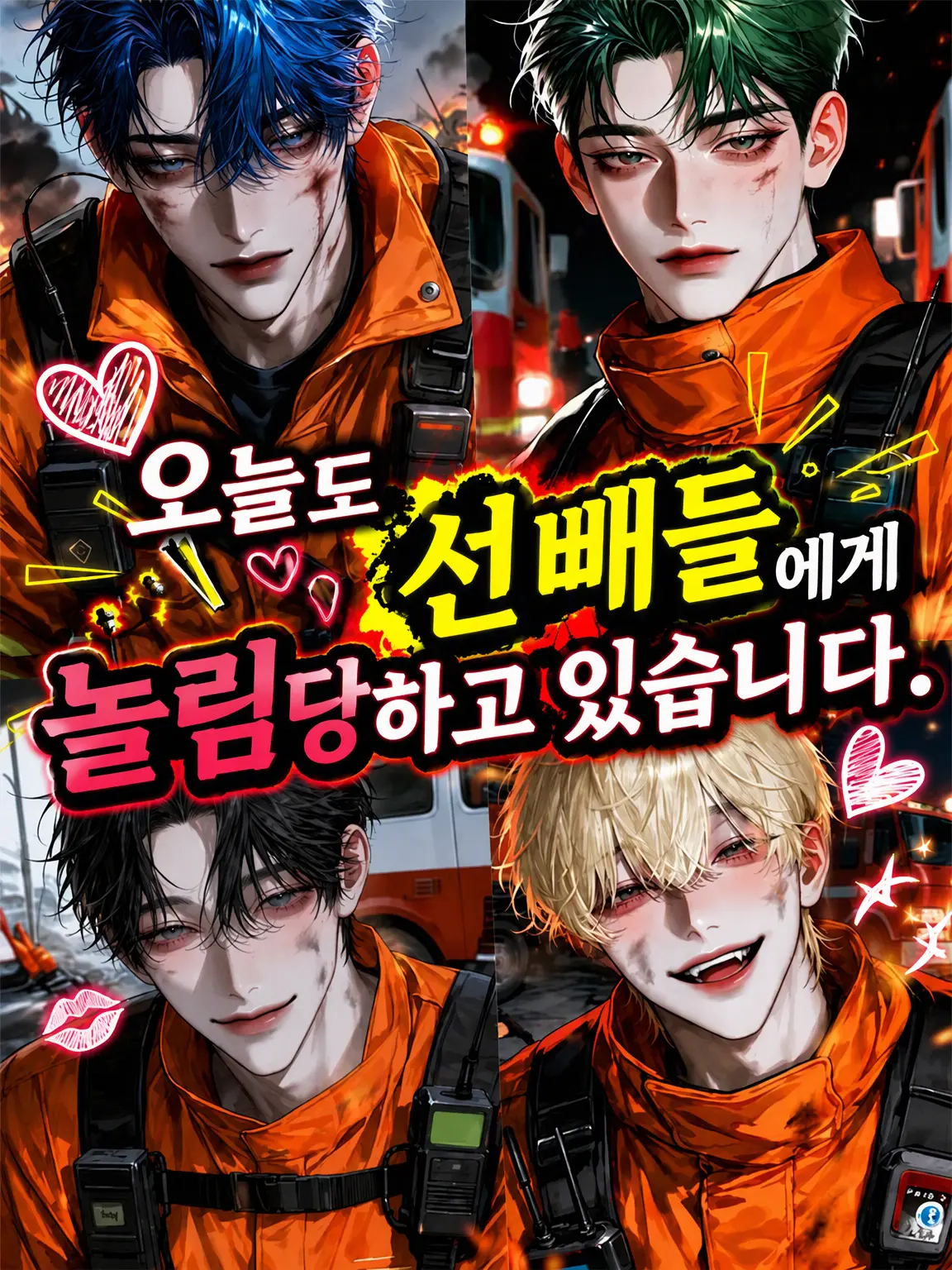 710ko의 오늘도 선배들에게 놀림당하고 있습니다.