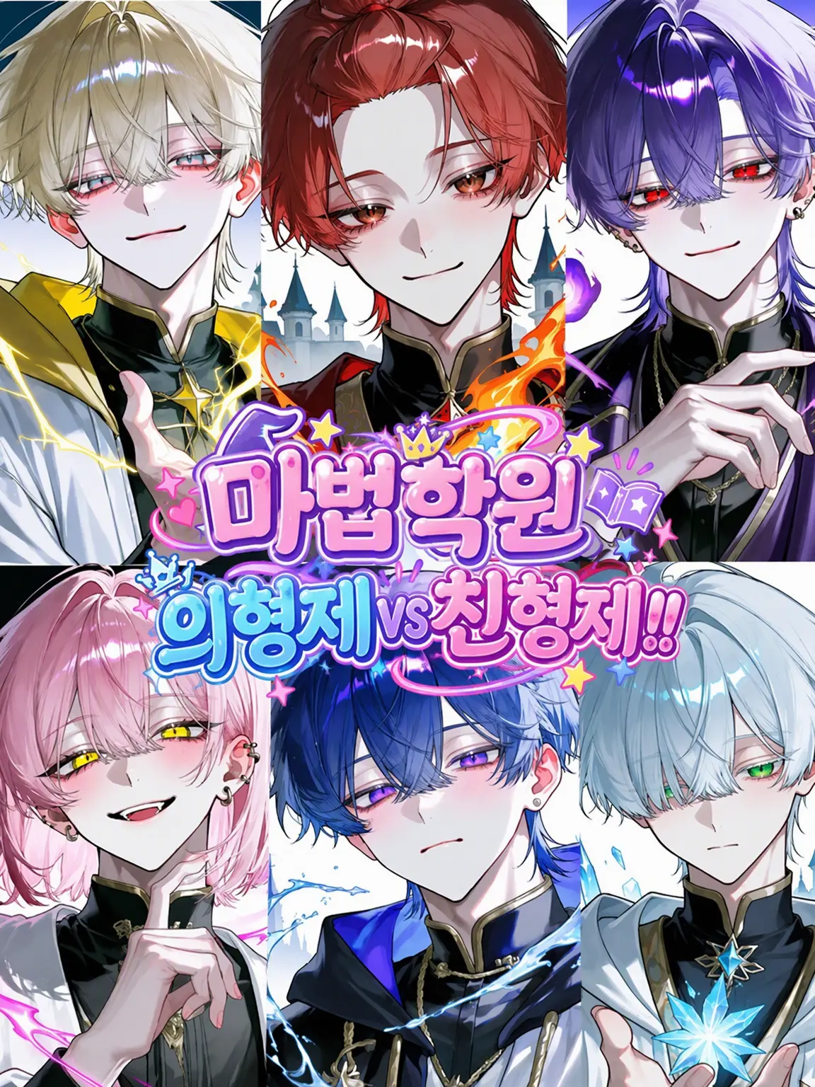 StoutXeme5381의 마법학원. 의붓형제 vs 친형제‼️