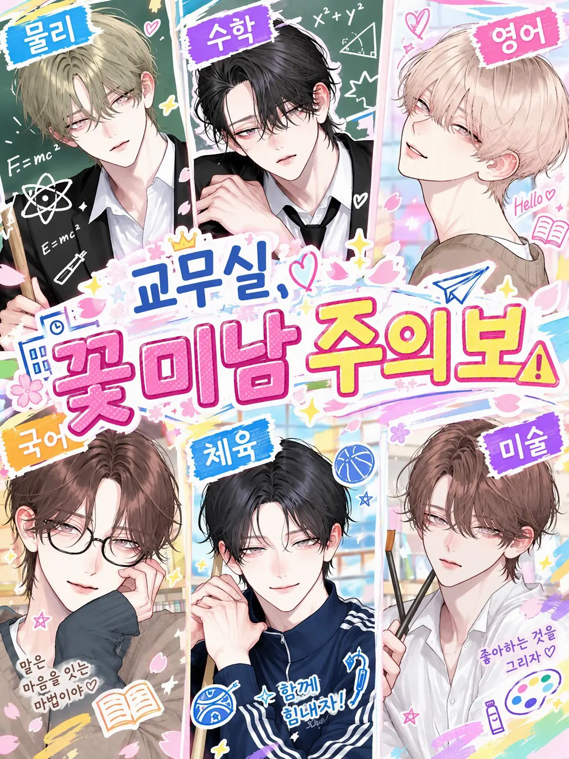 SafeBasil6358의 교무실, 꽃미남 주의보