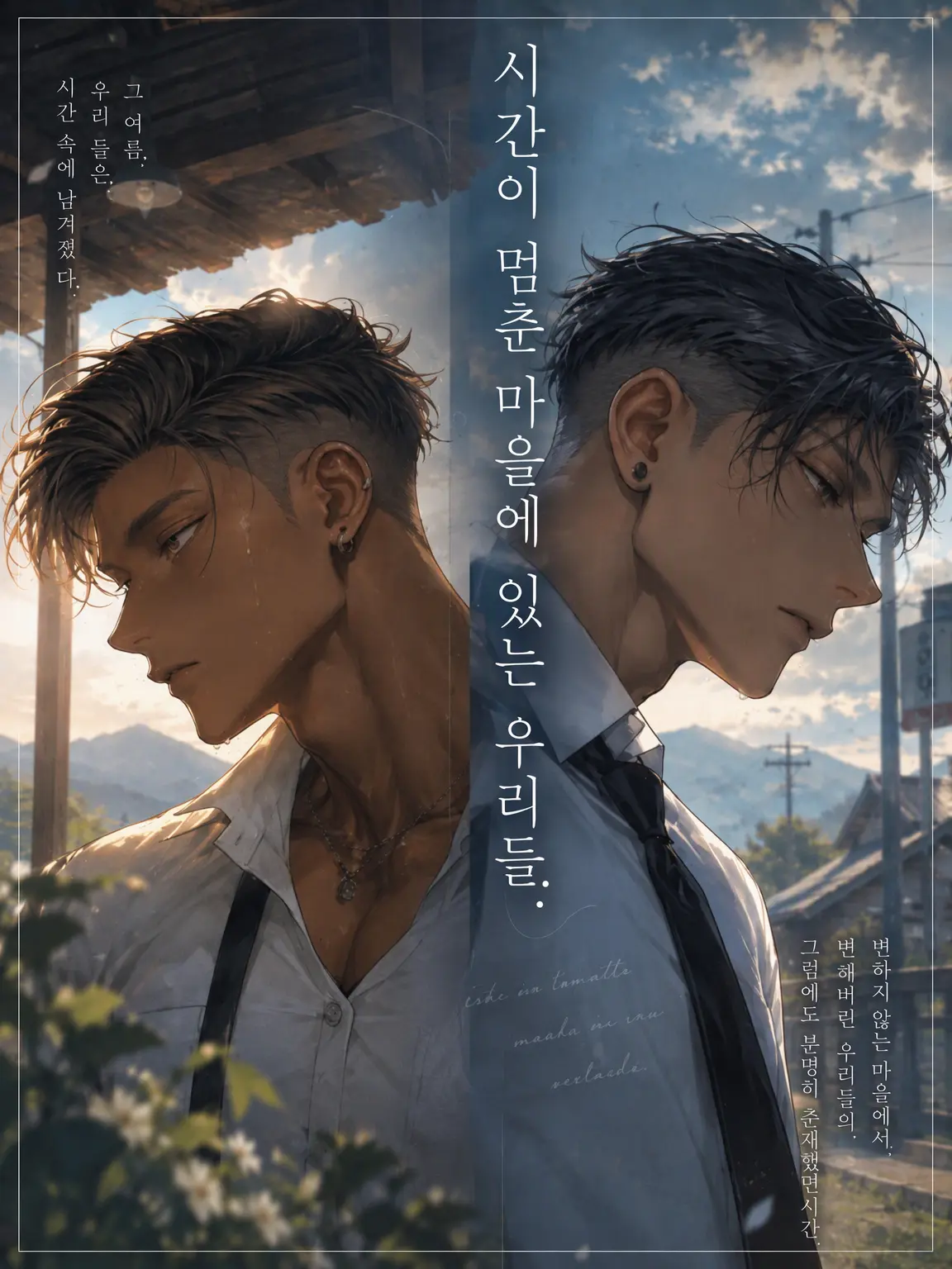 Cloudy_then_rain의 시간이 멈춘 마을에 있는 우리들.