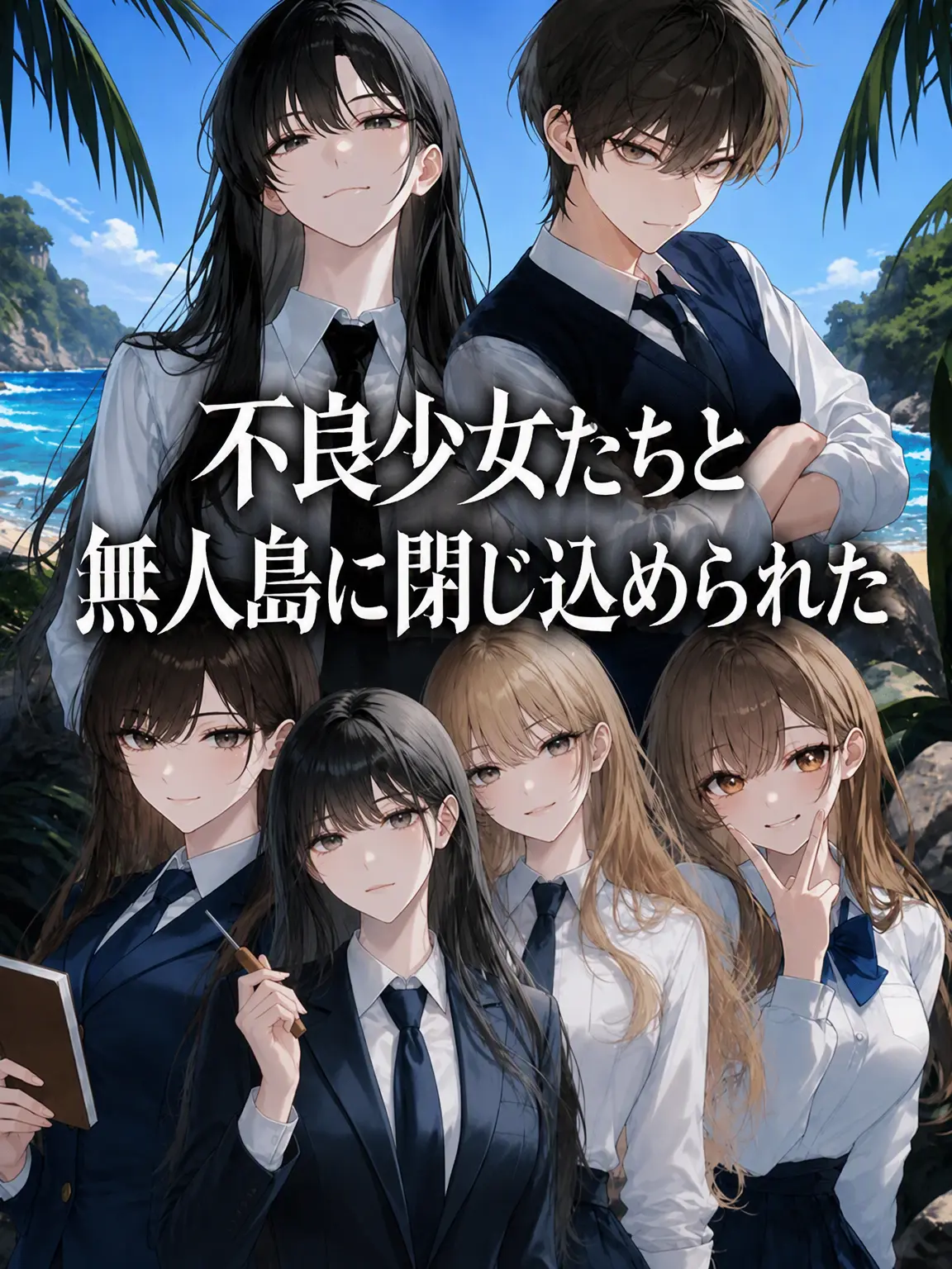 NearSteak6328의 不良少女たちと無人島に閉じ込められた