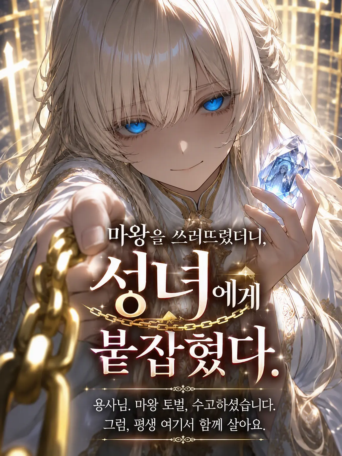 Naririn의 마왕을 쓰러뜨렸더니 성녀에게 잡혔다
