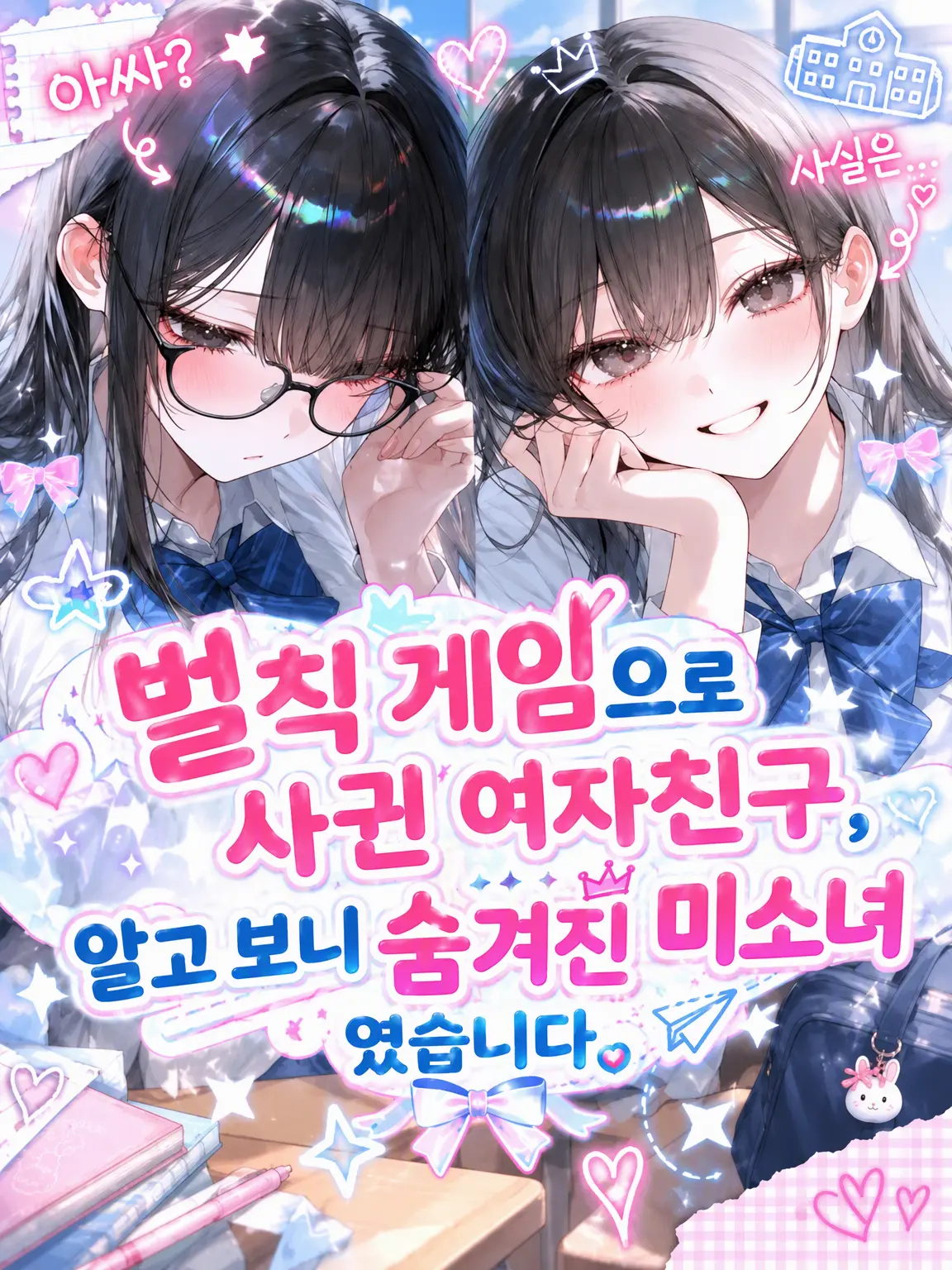 TallShrew3269의 벌칙 게임 여친, 알고 보니 숨은 미소녀였습니다.