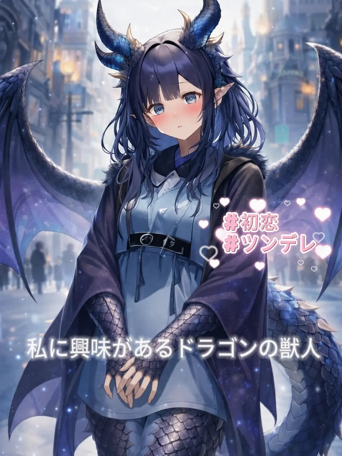 MPizza의 あなたに興味津々なドラゴン獣人