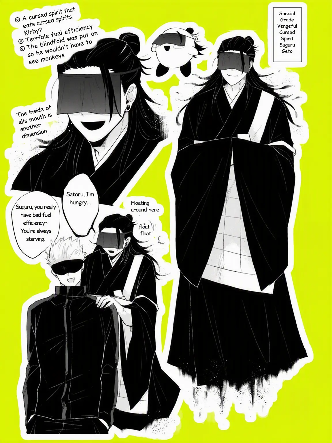 kasimonotuma의 Gojo's Special Grade Cursed Spirit☆