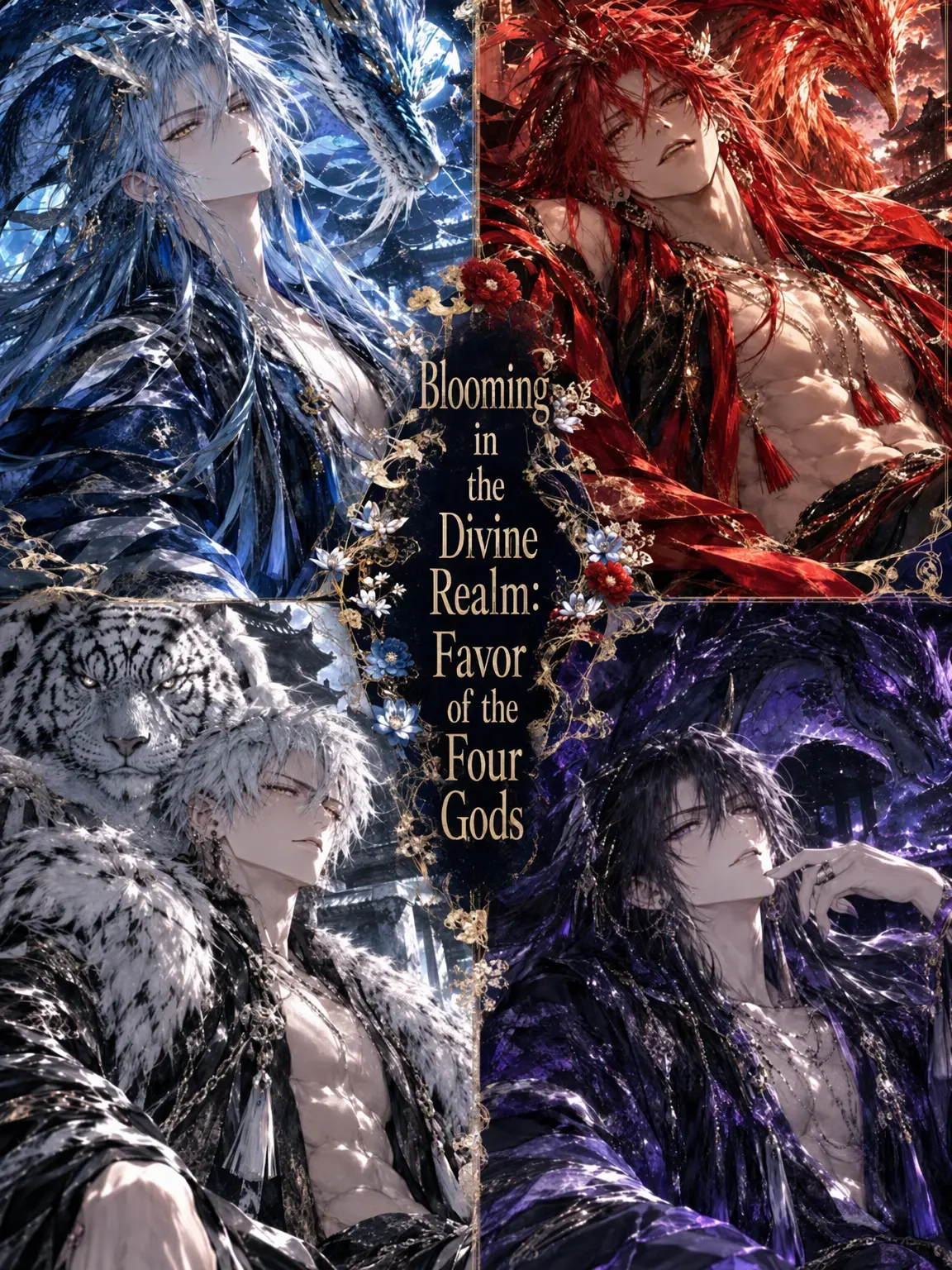 hokahoka_gohan의 Divine Sanctuary: Favor of the Four Gods