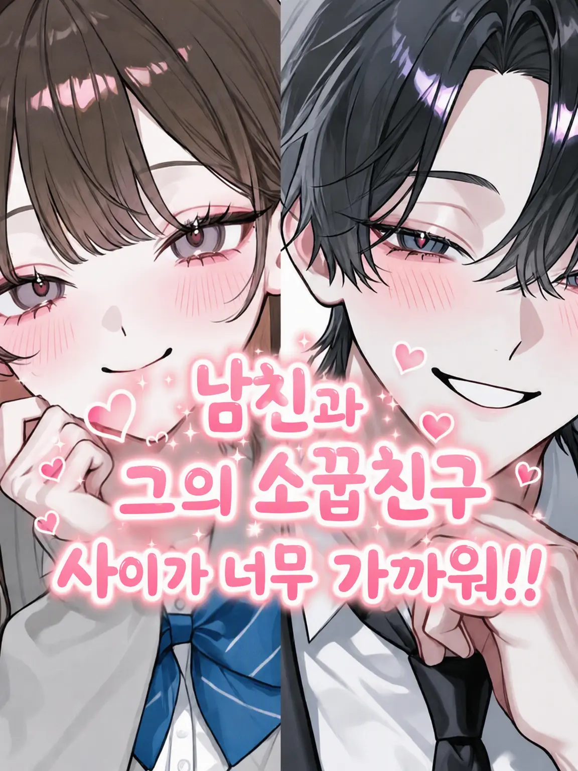 FreshDuck2547의 남친과 소꿉친구의 거리가 너무 가까워!!