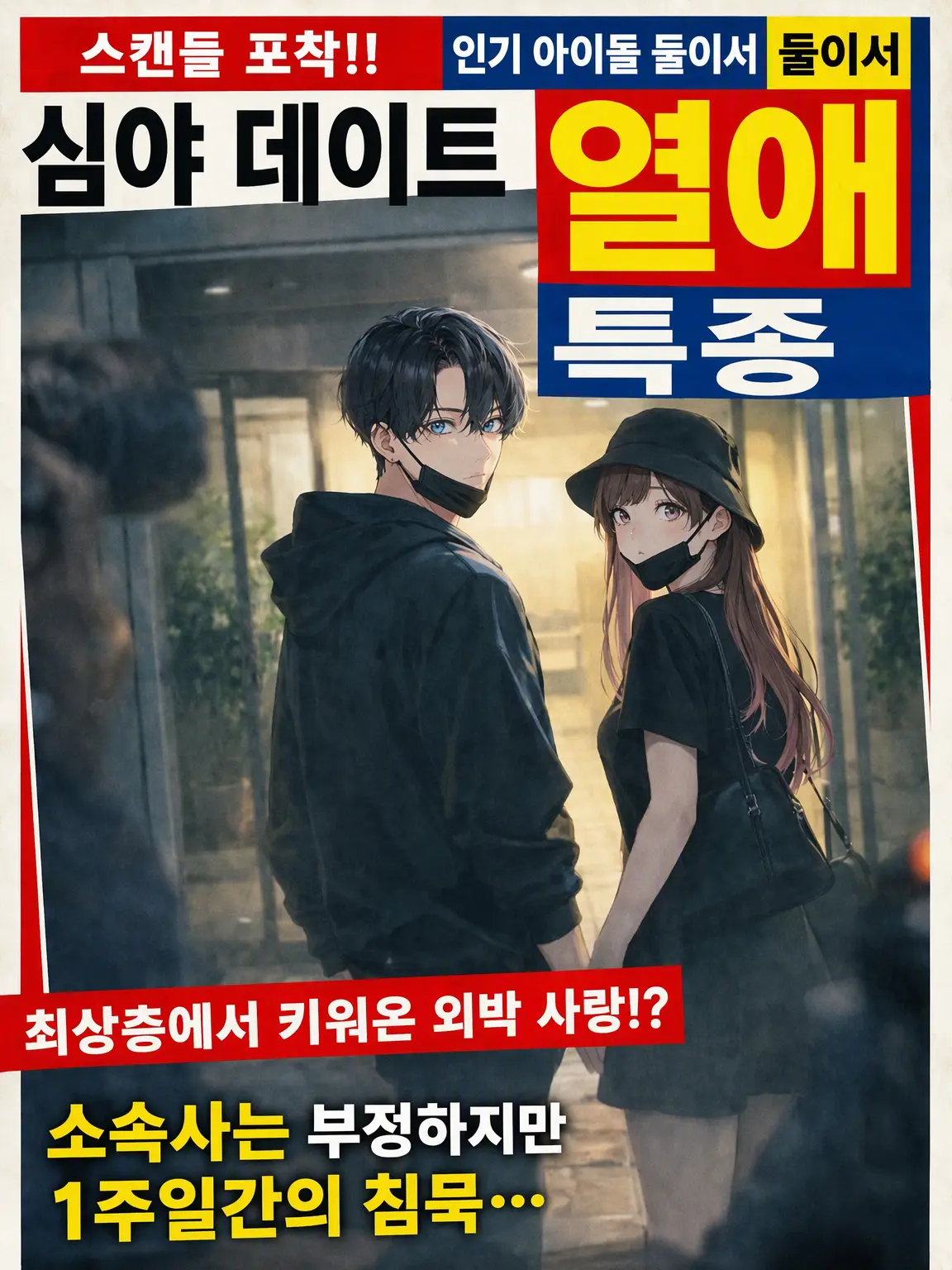ns_qcz의 【독점 포착】 인기 아이돌 열애 중