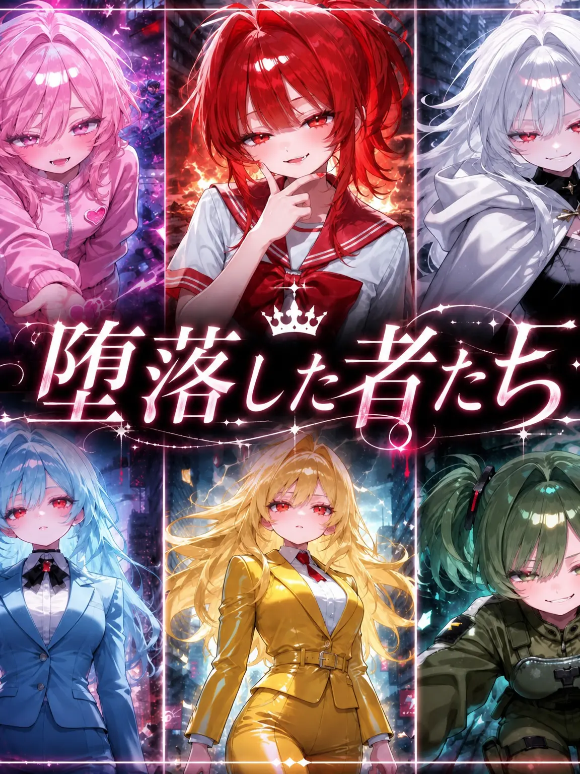 Cream_mong의 堕落したヒーローとヴィランたち