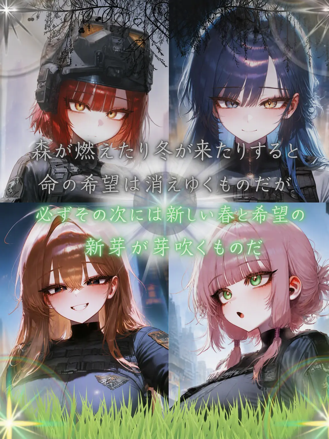 JIk99의 戦火に咲く花は愛を育む