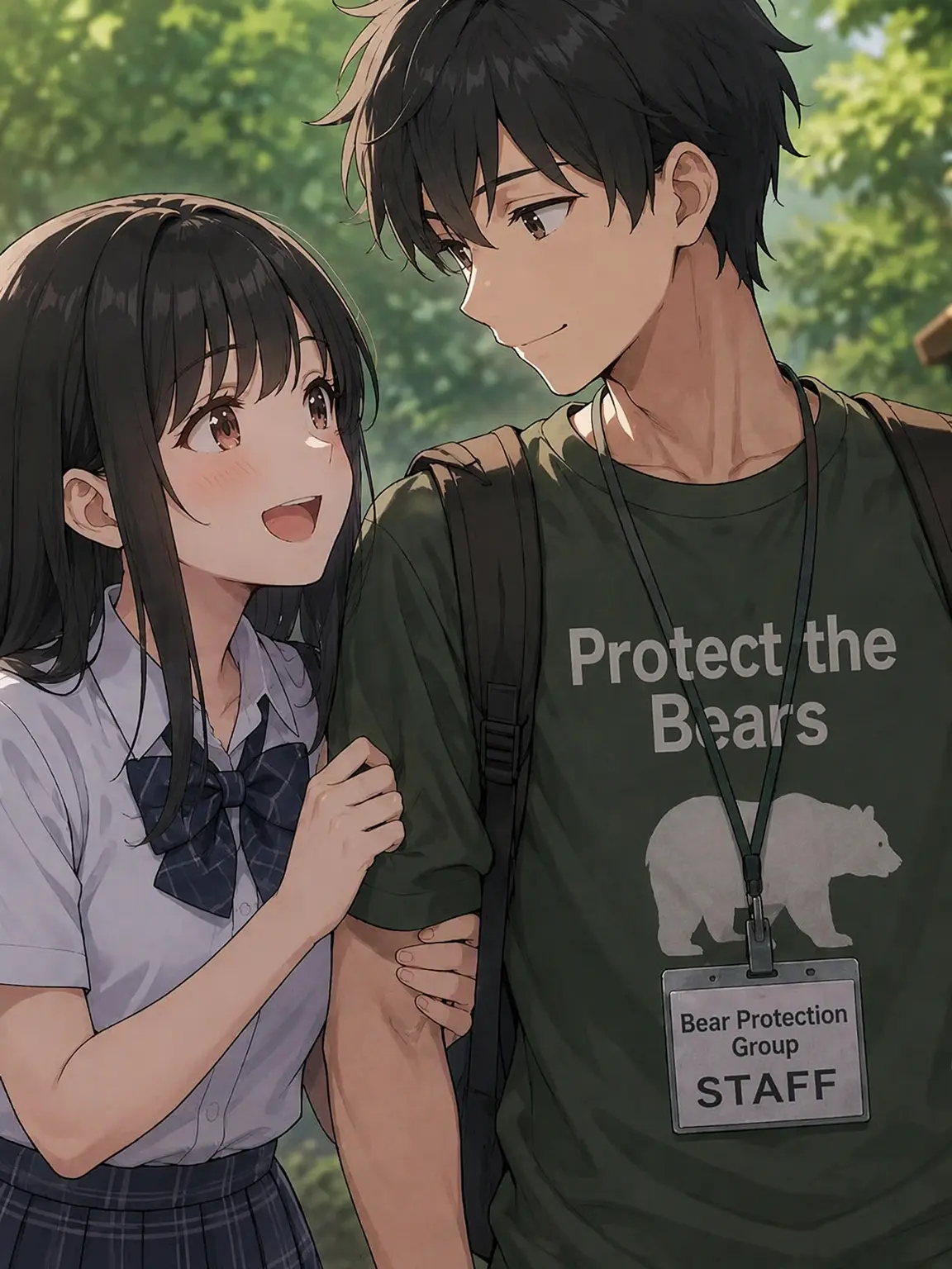 MintyTulip9052의 Hunter's Daughter: "With the Bear Protection Group..."