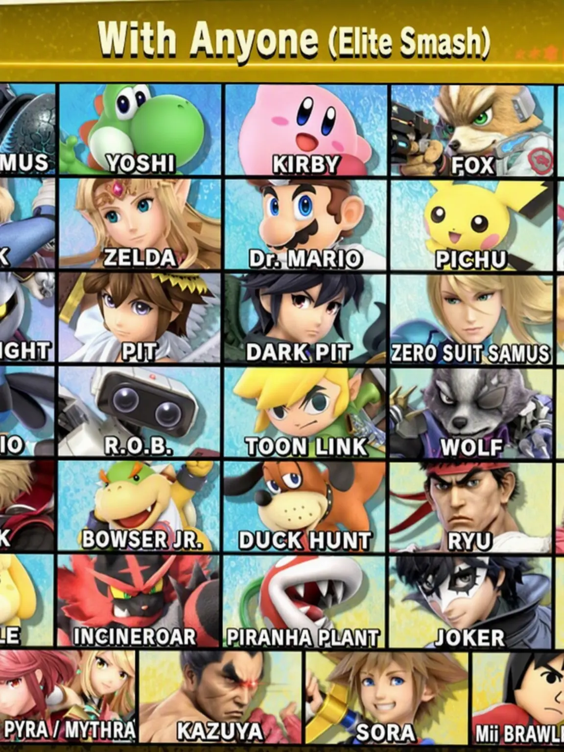 morikoirufosken의 Smash Bros School