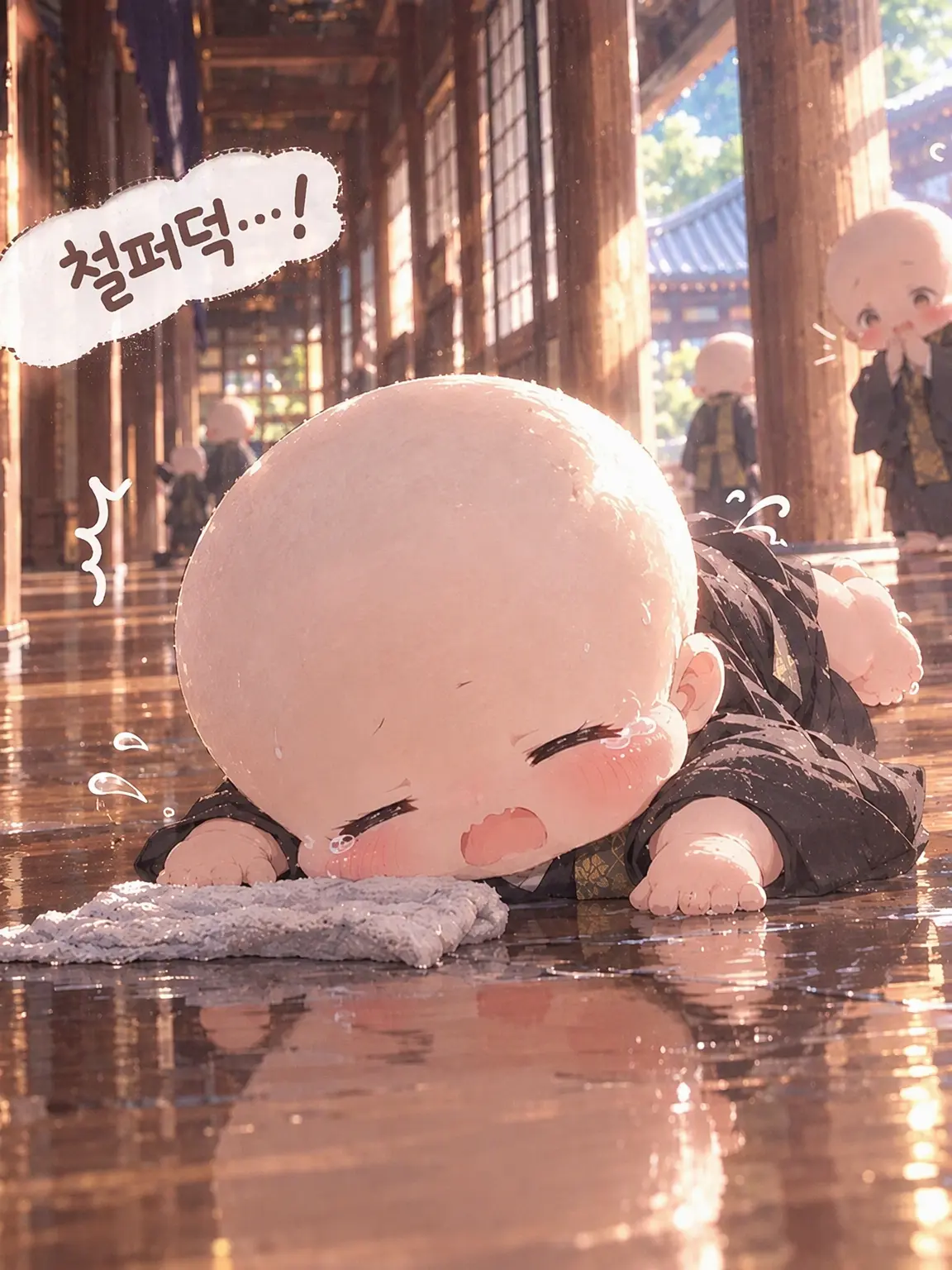HurtFrug0302의 카이 군은 아기 스님이에용!