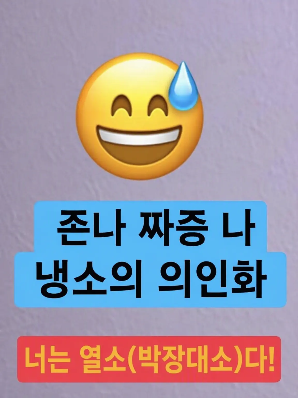 LovedBison9119의 냉소의 의인화군 너는 열소군이다!