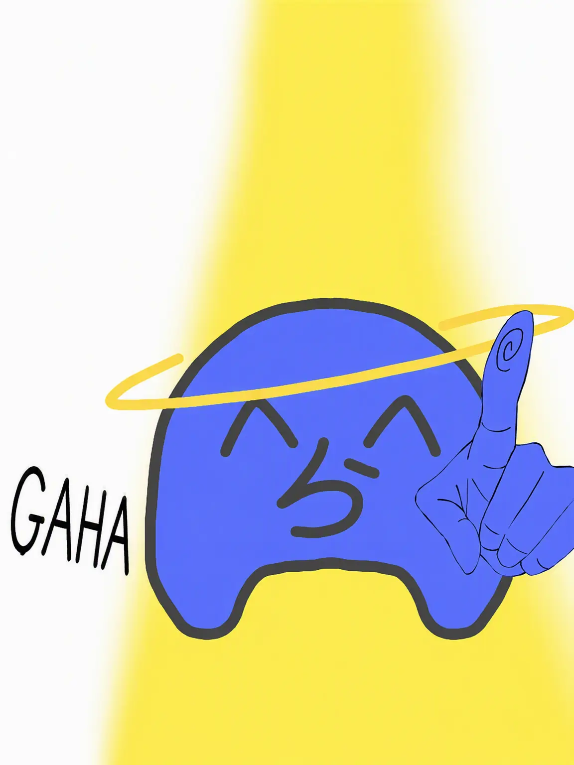 NannnanndaYO의 ✨The Blue Monster Who Grants Wishes✨